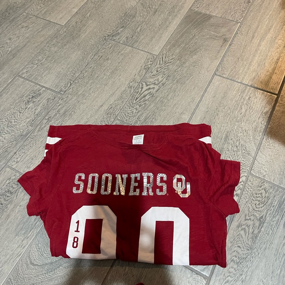 Rare Pink OU Sooners shirt